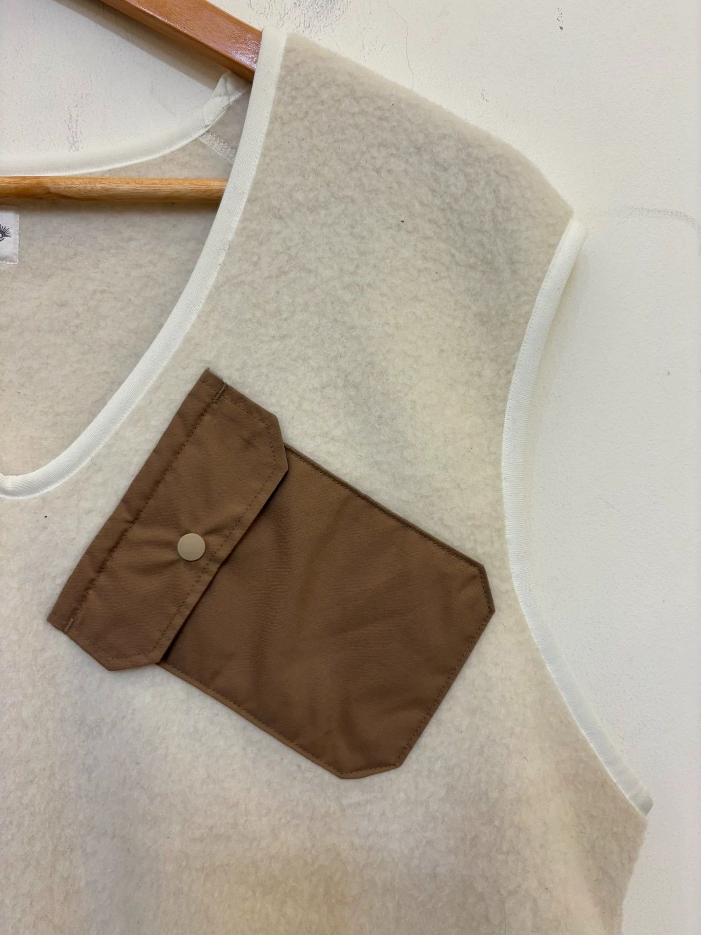 Kaptain Sunshine Kaptain Sunshine Wool Vest 95% New Nylon Pocket Adjustable Size XS / US 0-2 / IT 36-38 - 3 Thumbnail
