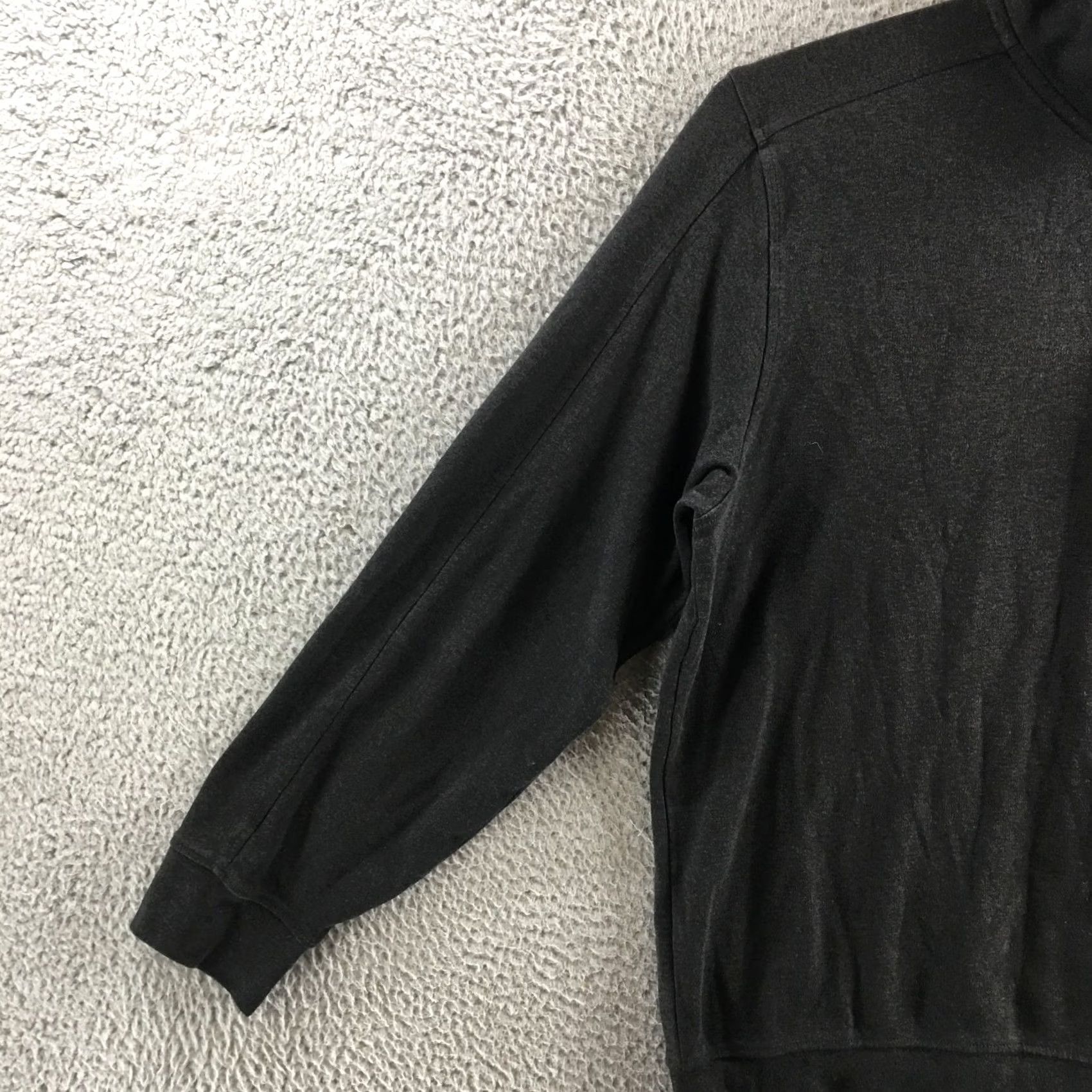 Vintage Greg Norman Sweatshirt Mens L Black Quarter-Zip Mock Neck Pullover Long Sleeve Size US L / EU 52-54 / 3 - 5 Thumbnail