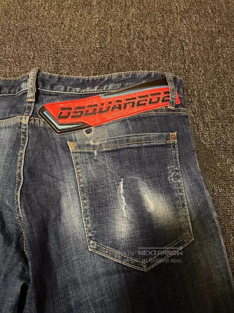 Dsquared2 DSquared2 Slim Fit Stretch Denim Jeans. Size US 34 / EU 50 - 4 Thumbnail