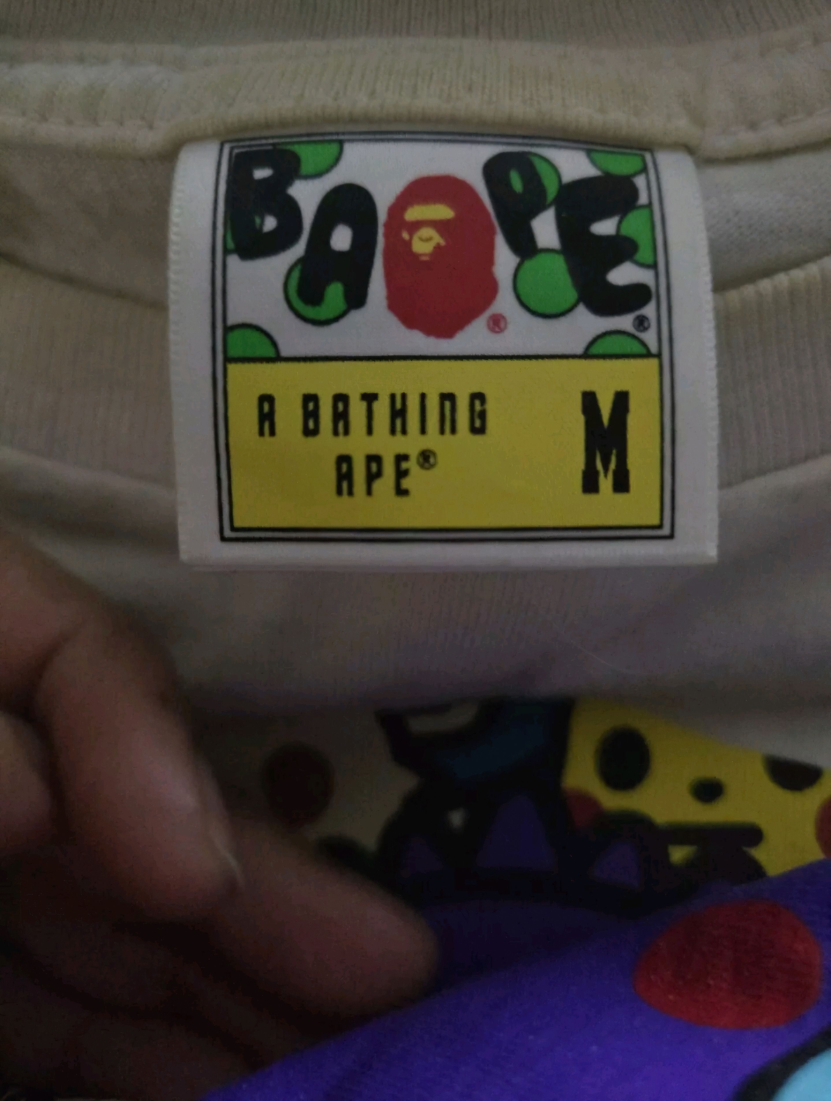 Bape Bape x Pokemon Ape Head Tee Size US M / EU 48-50 / 2 - 3 Thumbnail