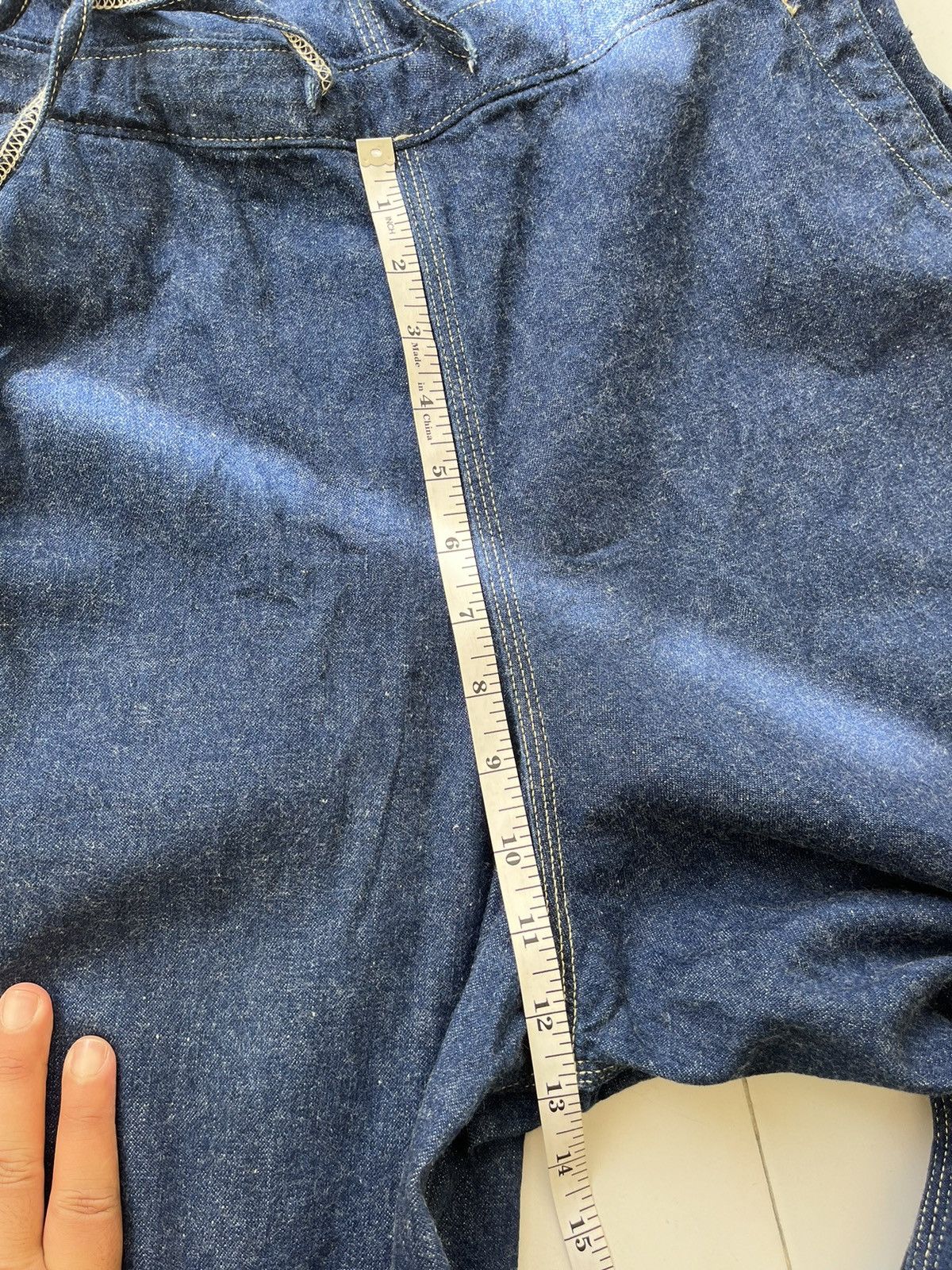 Japanese Brand × Orslow Orslow Wide Leg Overall Size 28" / US 6 / IT 42 - 14 Thumbnail