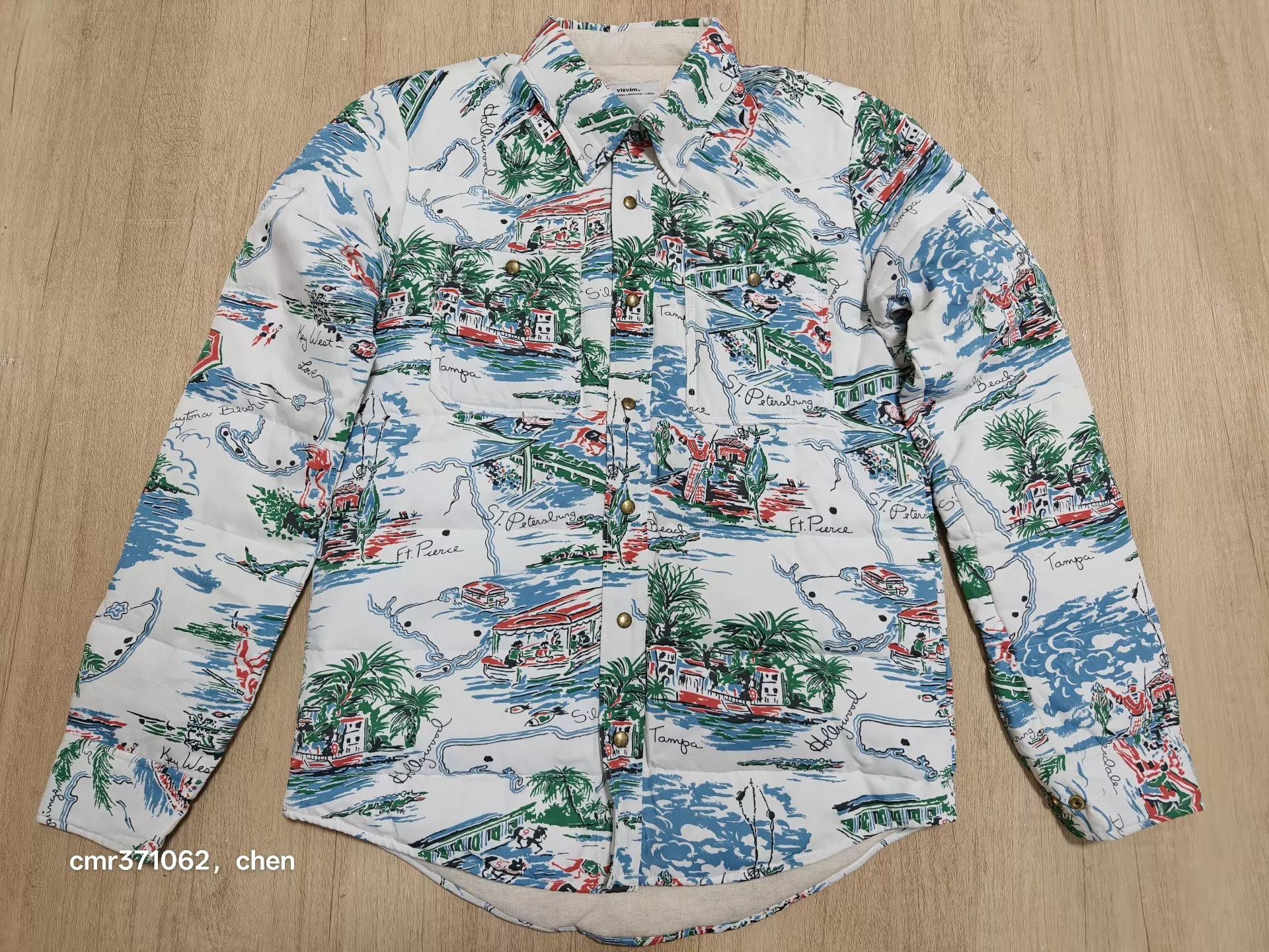 Visvim visvim 15ss kerchief down jkt sunshine silk goose down 1 Size US S / EU 44-46 / 1 - 1 Thumbnail
