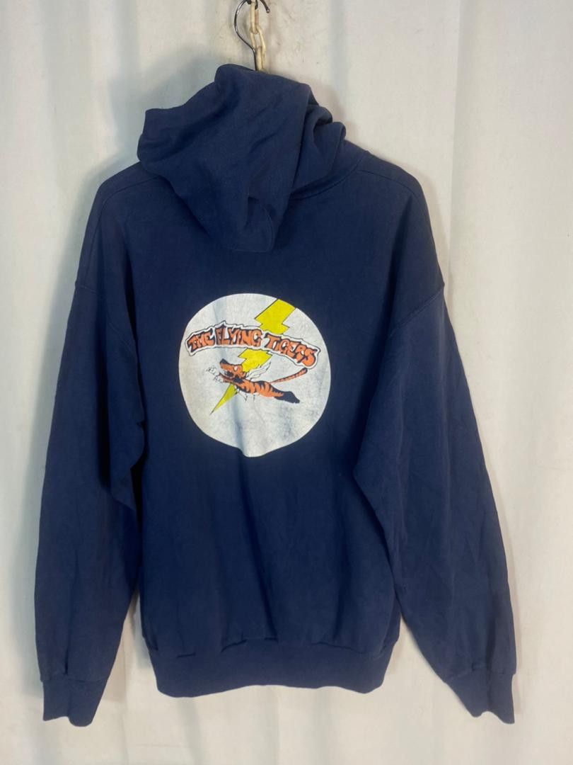 Vintage Vintage The flying tiger hoodie by hanes Size US L / EU 52-54 / 3 - 10 Thumbnail