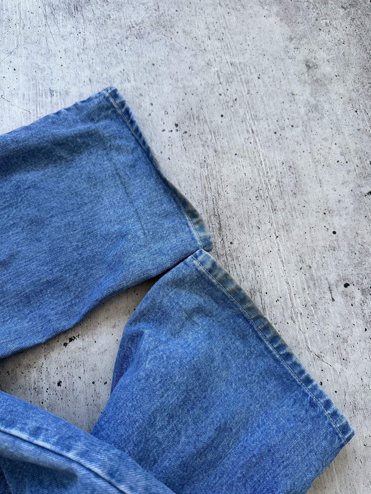 Levi's Vintage 90s Levi’s 501 Jeans Made in USA W35 L32 Blue Denim Size US 35 - 16 Thumbnail
