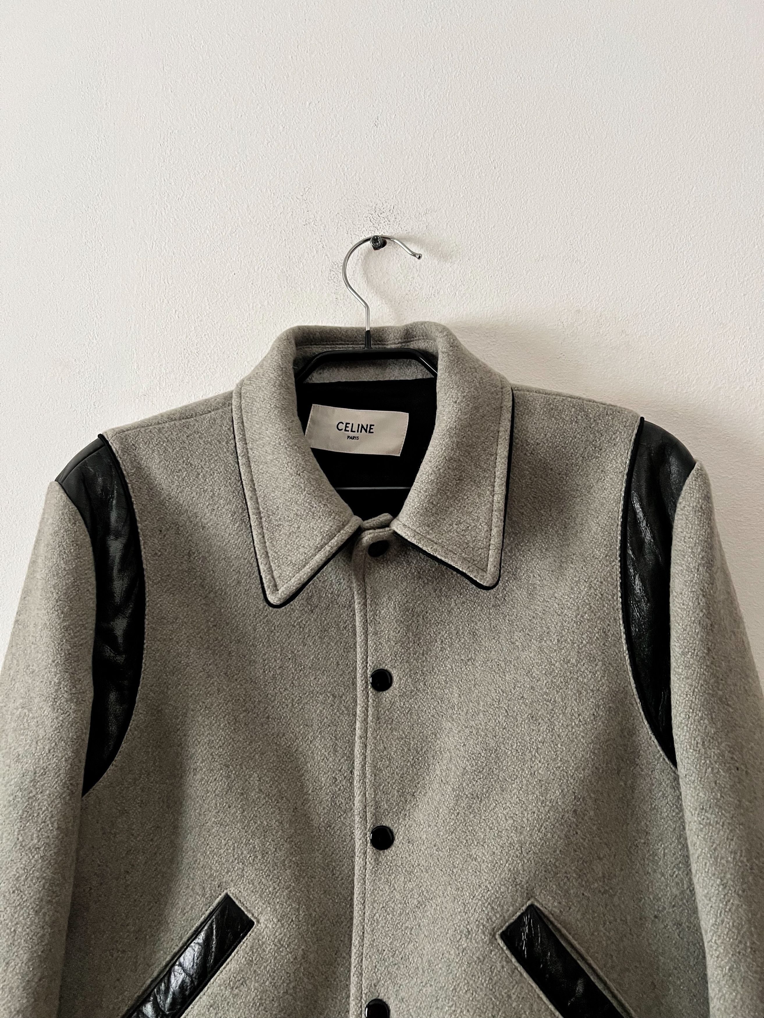 Celine × Hedi Slimane FW 19 Runway “Unlock Your Fantasies” Varsity Size US M / EU 48-50 / 2 - 5 Thumbnail