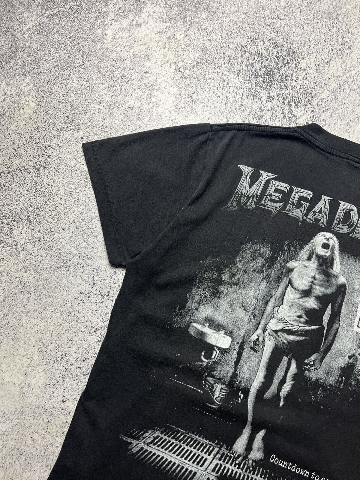 Band Tees Vintage Megadeth T-Shirt Single Stitch Reprint Moder Y2K Size US M / EU 48-50 / 2 - 20 Thumbnail