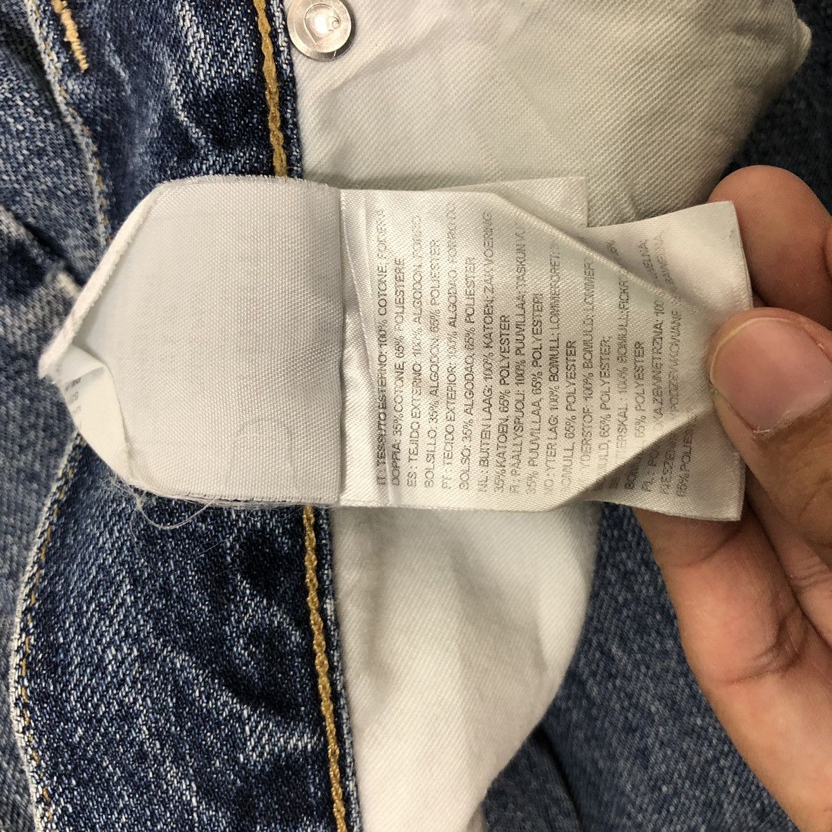 Carhartt 🔥True Vintage Distressed Denim Jeans Workers Carhartt WIP Size US 35 - 17 Thumbnail