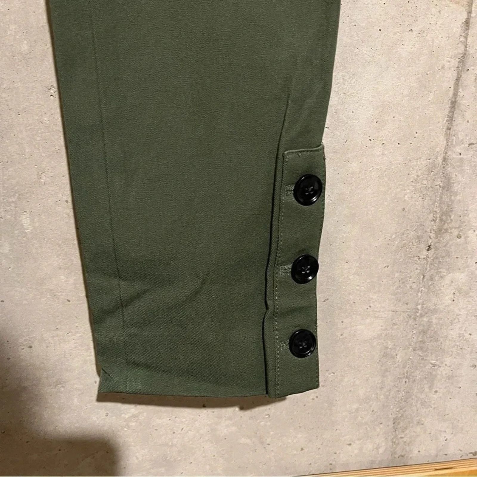 Banana Republic Banana Republic Pants Women’s 2 Green Sloan Chino Flat Front Size 26" / US 2 / IT 38 - 3 Thumbnail