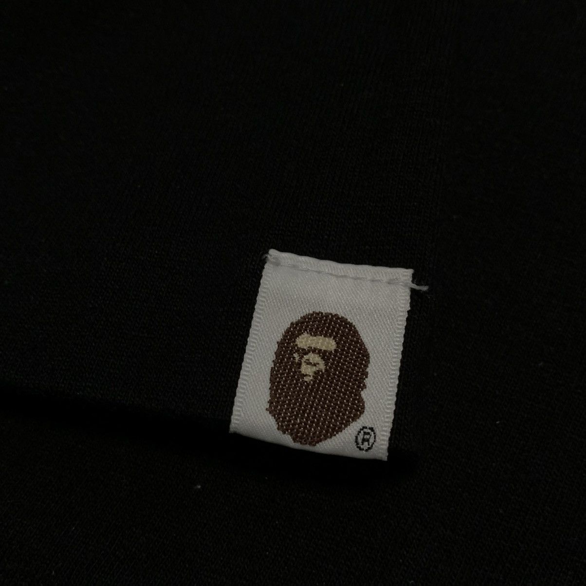 Bape Bape Small Big Ape Head Baby Milo Black Tee Size US S / EU 44-46 / 1 - 7 Thumbnail