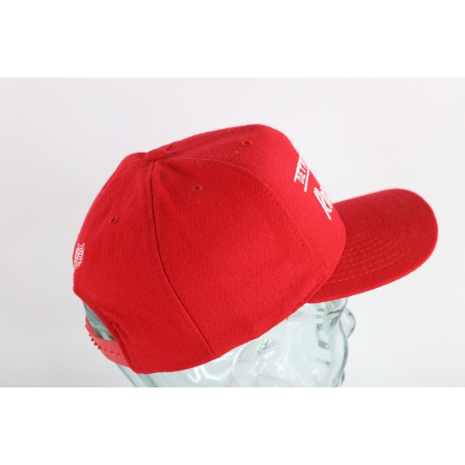 Vintage 90s Annco Pro Model Script Detroit Red Wings Hat