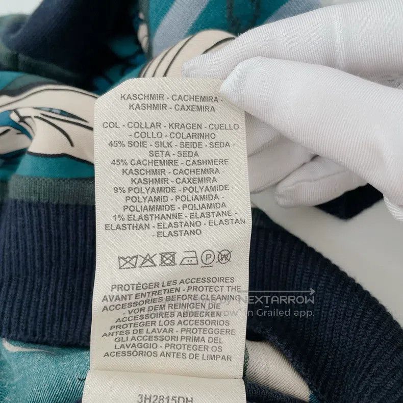 Hermes Hermes Green printed T-shirt Size XS / US 0-2 / IT 36-38 - 8 Thumbnail