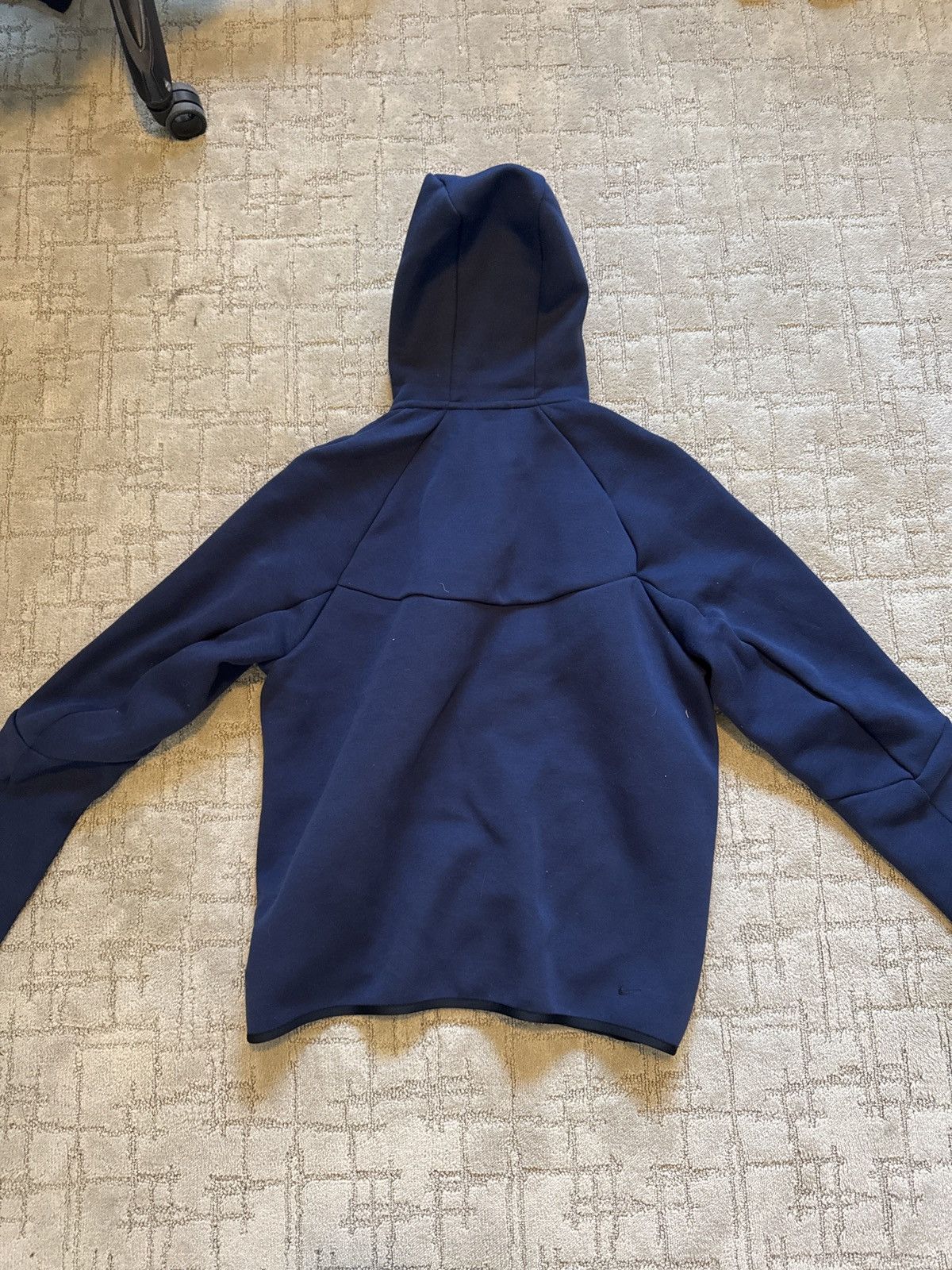 Nike Navy Nike Tech Zip up Size US XL / EU 56 / 4 - 4 Thumbnail