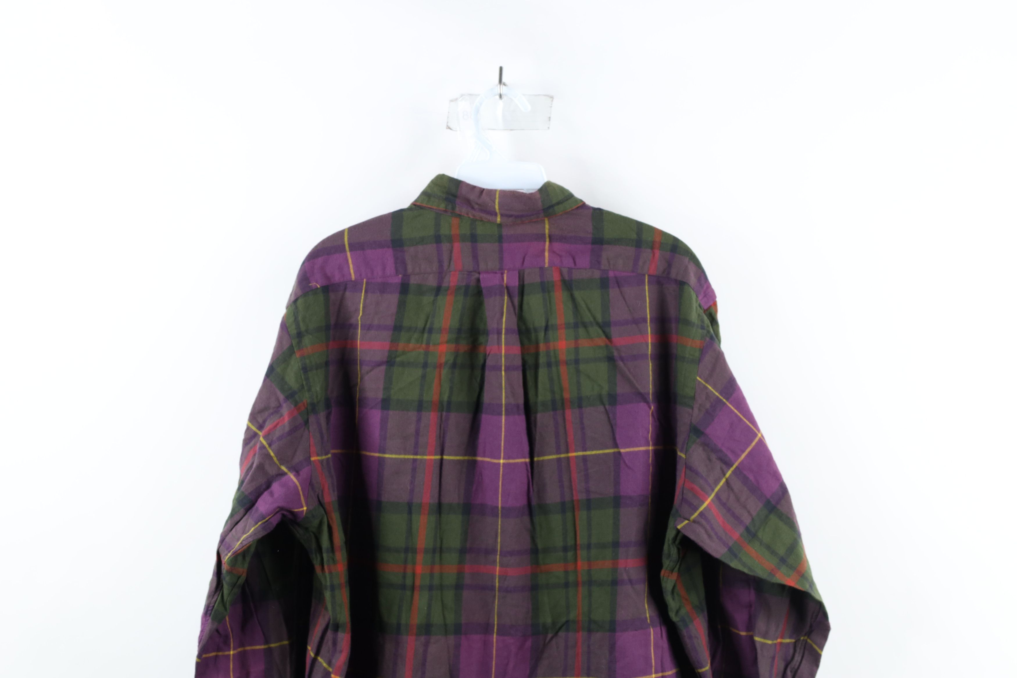 Ralph Lauren Vintage 90s Ralph Lauren Plaid Flannel Button Down Shirt Size US L / EU 52-54 / 3 - 8 Thumbnail