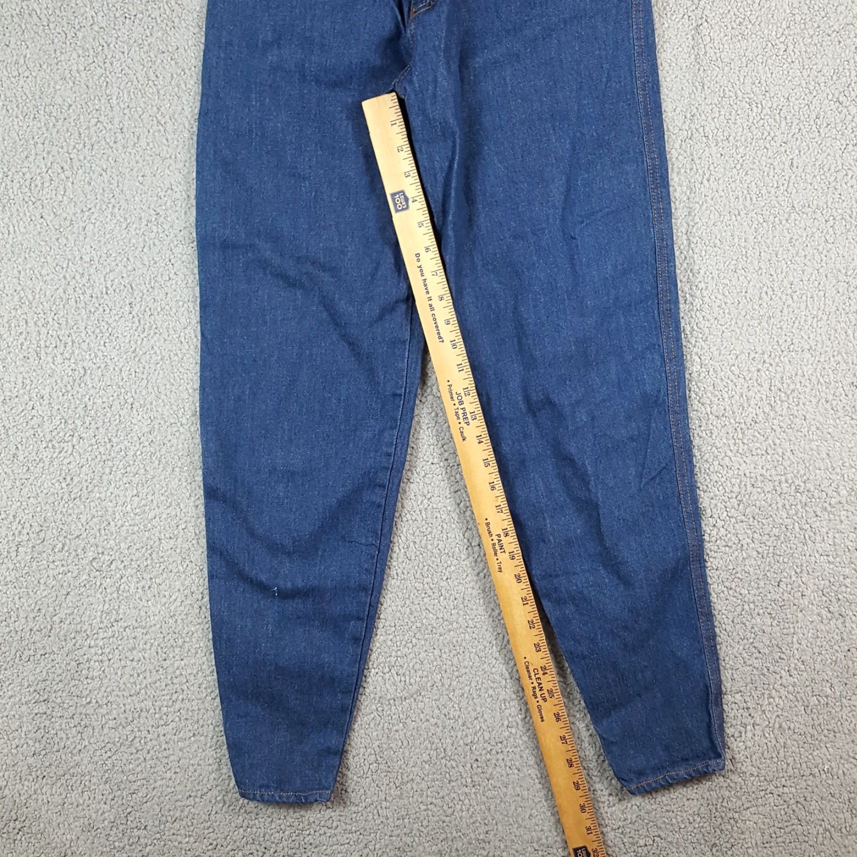 Vintage VINTAGE 80s Sanroy High Waist Relaxed Tapered Women's Jeans Size 3 Denim Blue Size 26" / US 2 / IT 38 - 7 Thumbnail