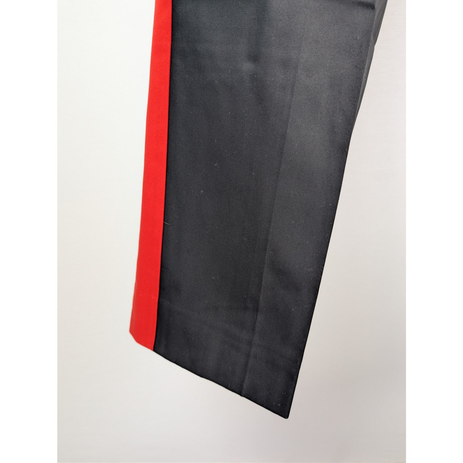 Palm Angels o1rshd1 Racing Chino Pants in Black / Red Size US 32 / EU 48 - 9 Thumbnail