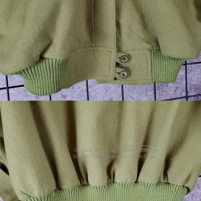 Dior Dior Green Wool Embroidered Logo Jacket . Size S / US 4 / IT 40 - 8 Thumbnail