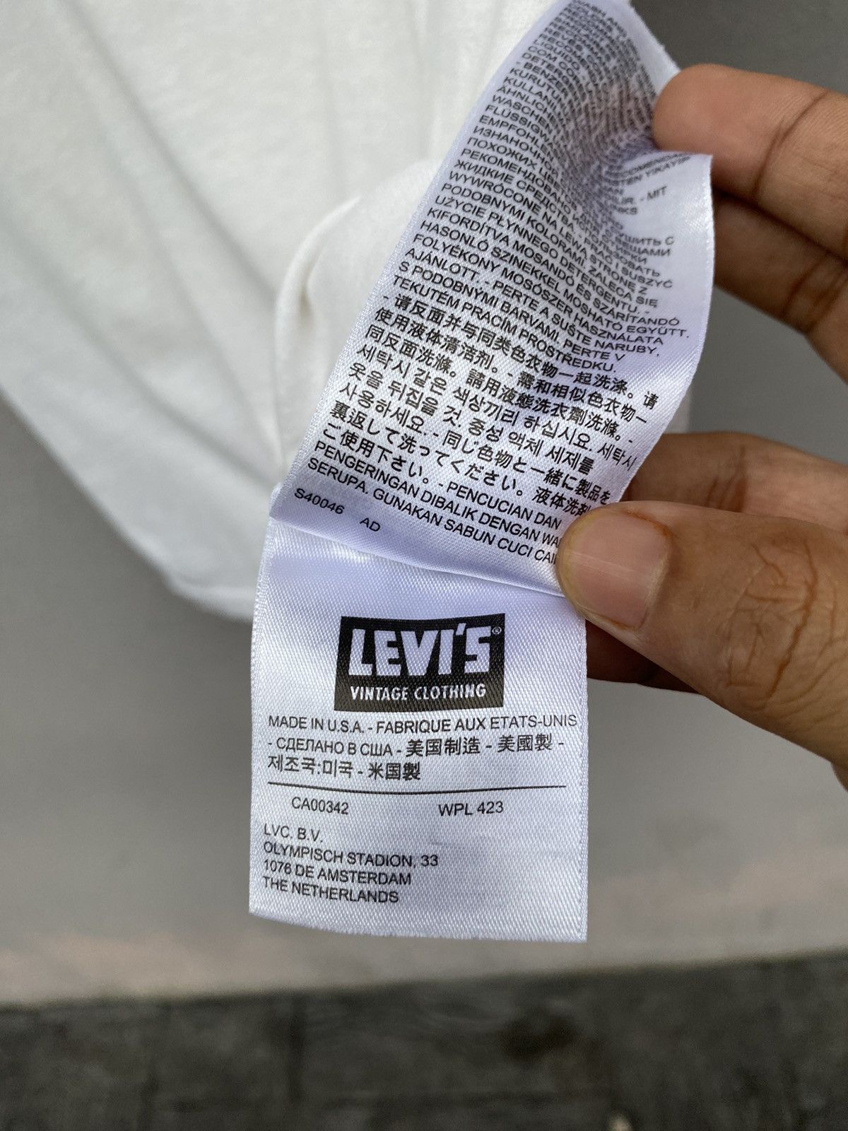 LVC × Levi's × Levi's Vintage Clothing 70’s Reproduction LVC Levi’s Vintage Clothing Batwing Ringer Size US S / EU 44-46 / 1 - 12 Thumbnail