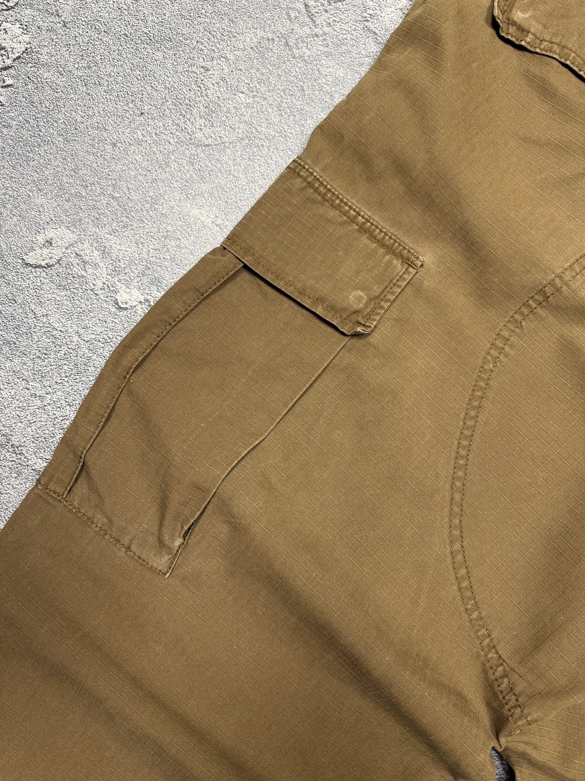 Carhartt × Vintage Vintage Carhartt Cargo Pants Brown Y2K 34x32 Size US 34 / EU 50 - 5 Thumbnail