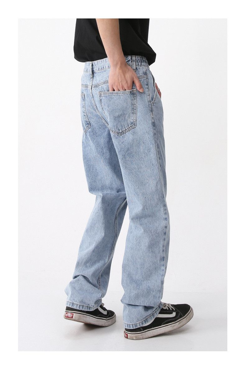 Japanese Brand × Jean Light blue vintage casual light vintage jeans Size US 32 / EU 48 - 5 Thumbnail