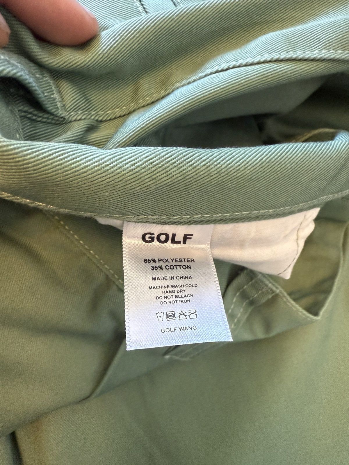 Golf Wang × Golf le Fleur × Tyler The Creator Golf le Fleur Chino Pants Green Size US 36 / EU 52 - 4 Thumbnail