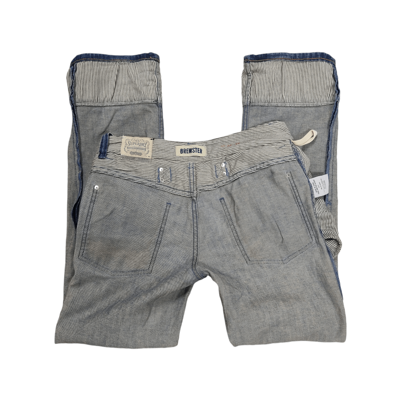 Japanese Brand × Superdry SUPERDRY Brewster Faded Denim Pants Size US 32 / EU 48 - 19 Thumbnail