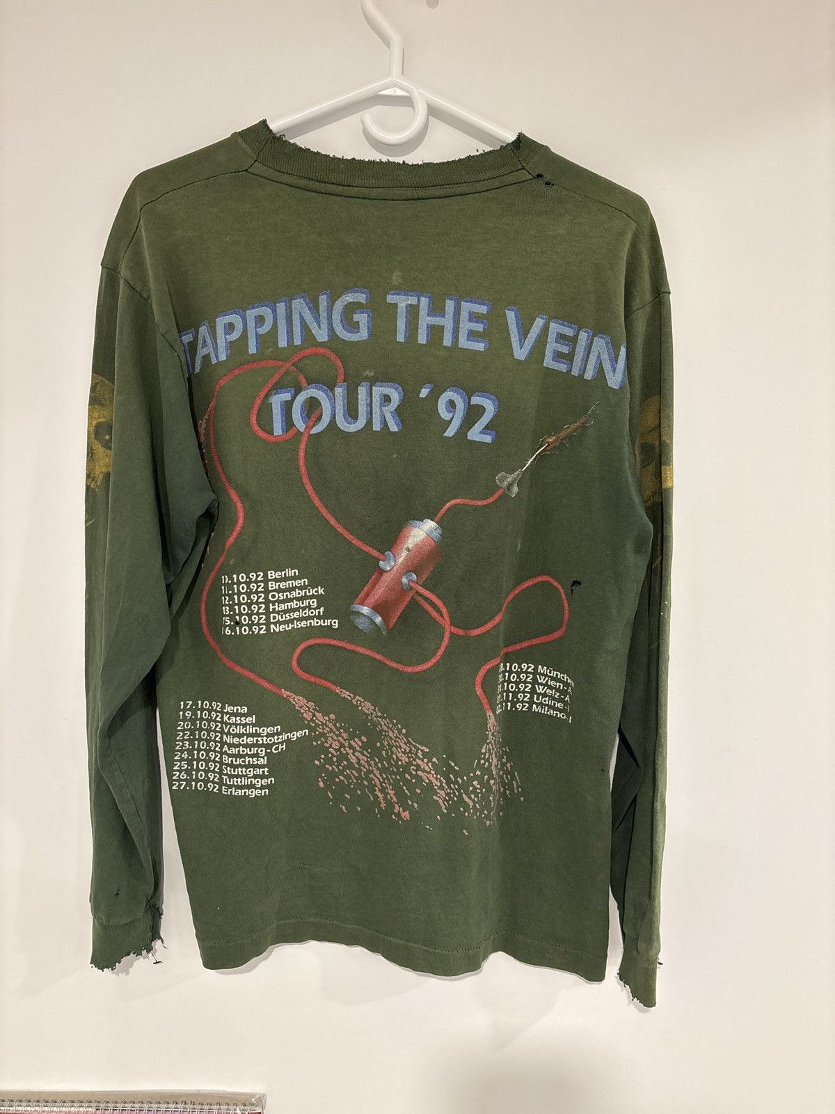 Vintage Vintage 1992 Sodom “Tapping the Vein” tour t shirt Size US L / EU 52-54 / 3 - 2 Thumbnail