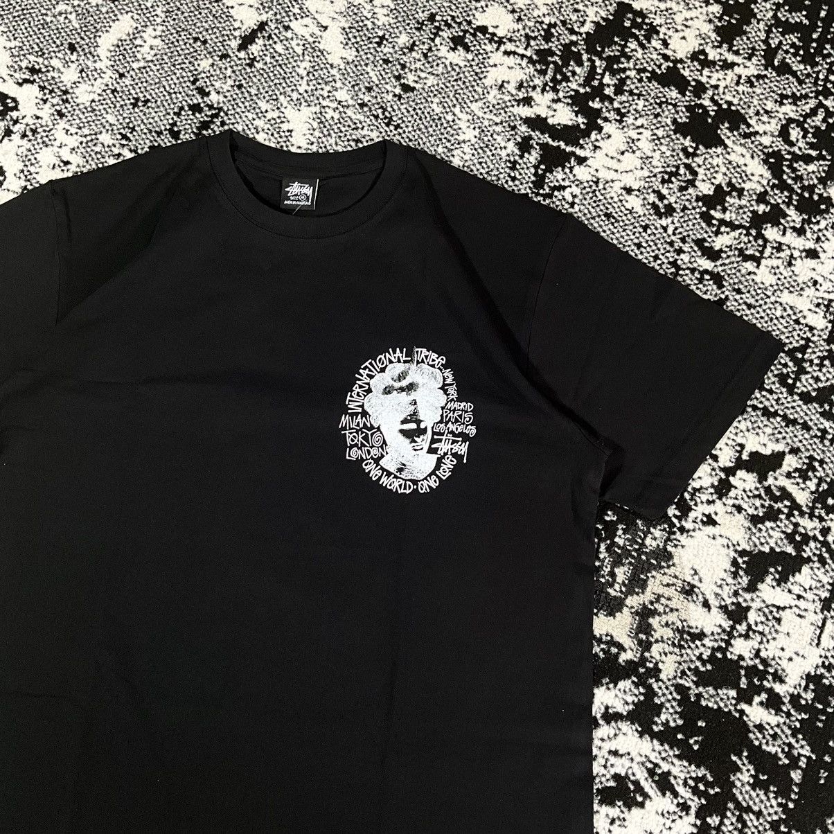 Stussy STUSSY CAMELOT PIGMENT DYED TEE BLACK - XL Size US XL / EU 56 / 4 - 4 Thumbnail