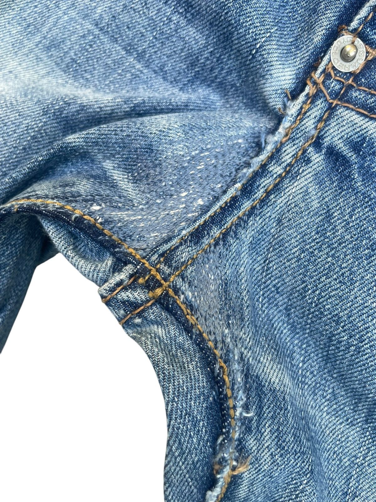 Designer × Dsquared2 Dsquared2 Distresed Denim Size US 33 - 7 Thumbnail