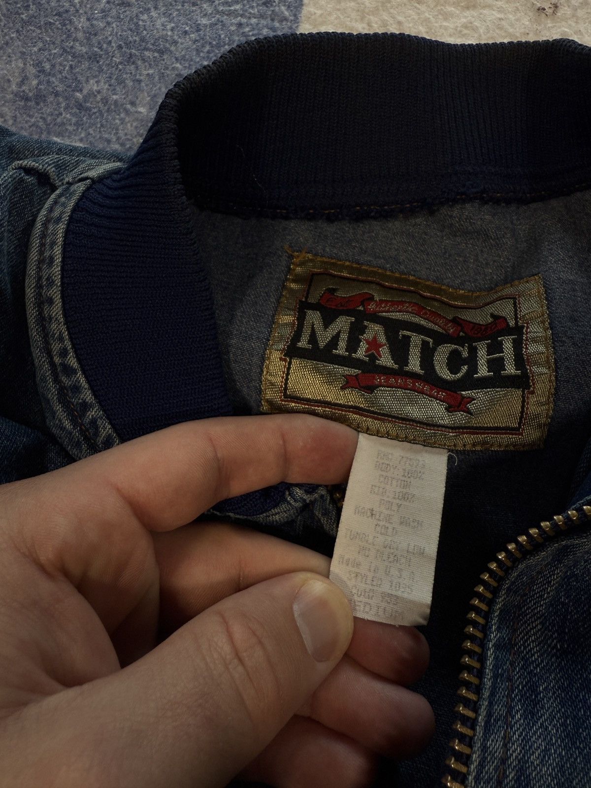 Vintage Vintage denim “Santa Fe” denim jacket Size US M / EU 48-50 / 2 - 3 Thumbnail