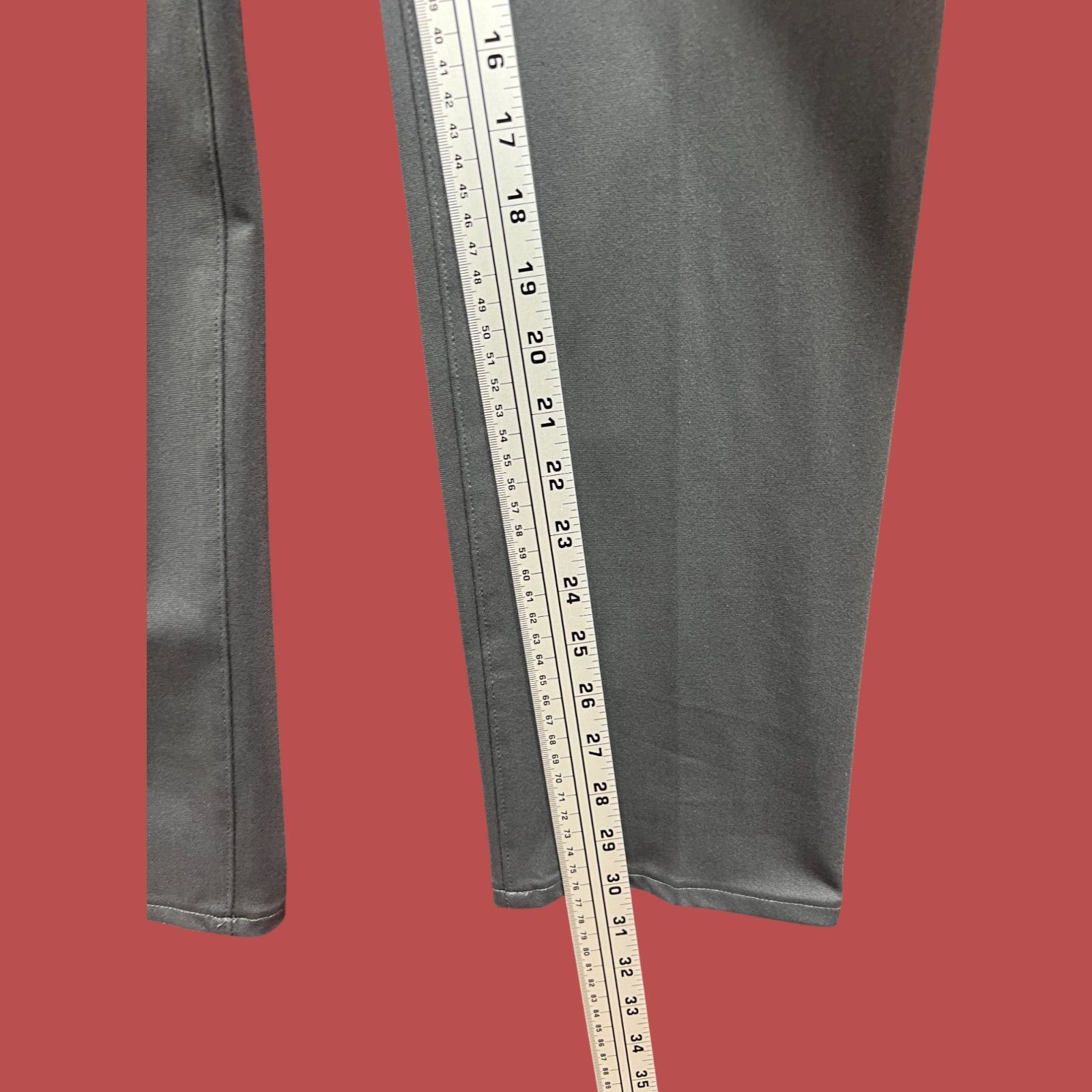 Other Stylus - 5 Pockets Men's Slim Fit Flat Front Pants - Gray - Size US 30 / EU 46 - 8 Thumbnail