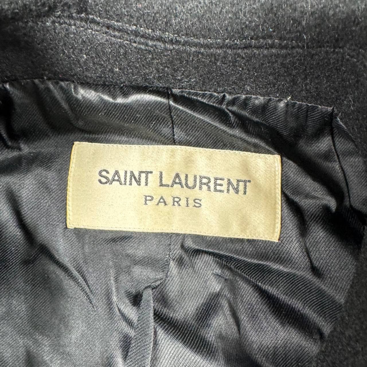 Saint Laurent Paris Saint laurent peacoat archive vintage wool trench rare Size US XXS / EU 40 - 6 Thumbnail