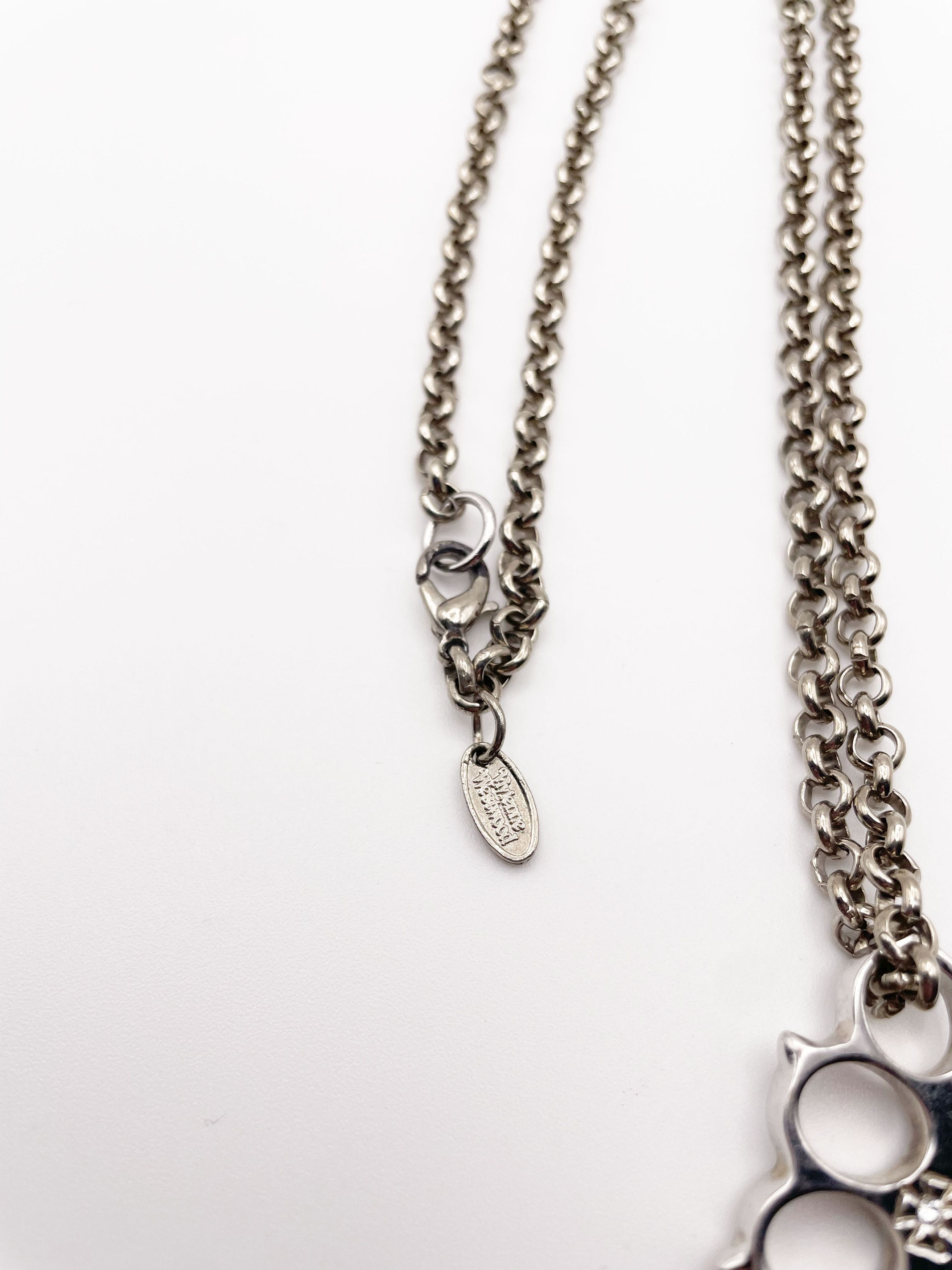 Vivienne Westwood Brass Knuckles Orb Necklace Size ONE SIZE - 4 Thumbnail