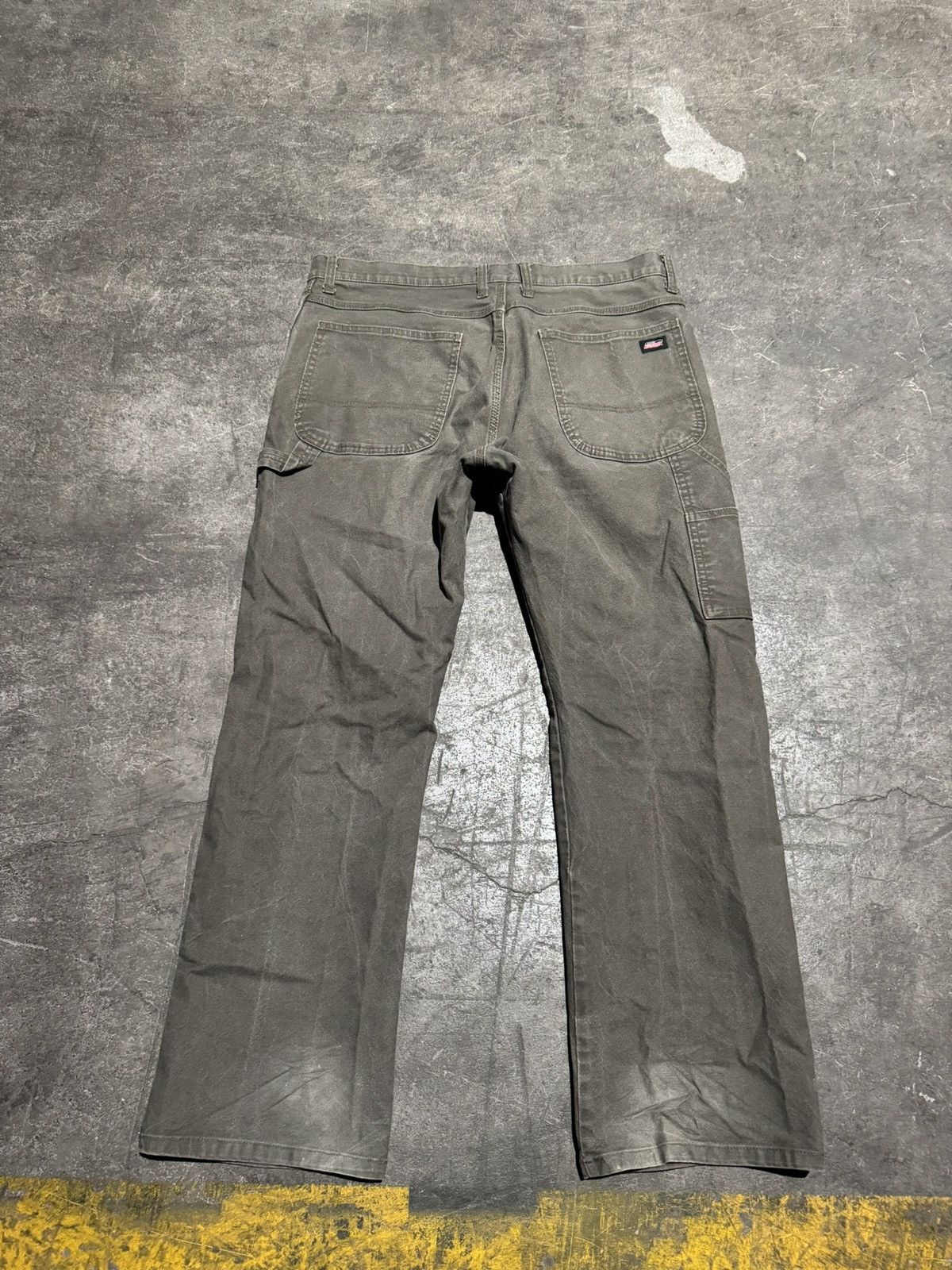 Dickies × Vintage Vintage Dickies Gray Carpenter Work Pants 34x34 Size US 34 / EU 50 - 20 Thumbnail