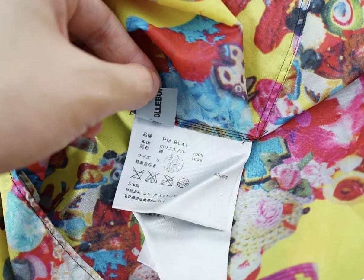 Comme des Garcons Comme des Garçons Graffiti Floral Shirt Size US S / EU 44-46 / 1 - 8 Thumbnail