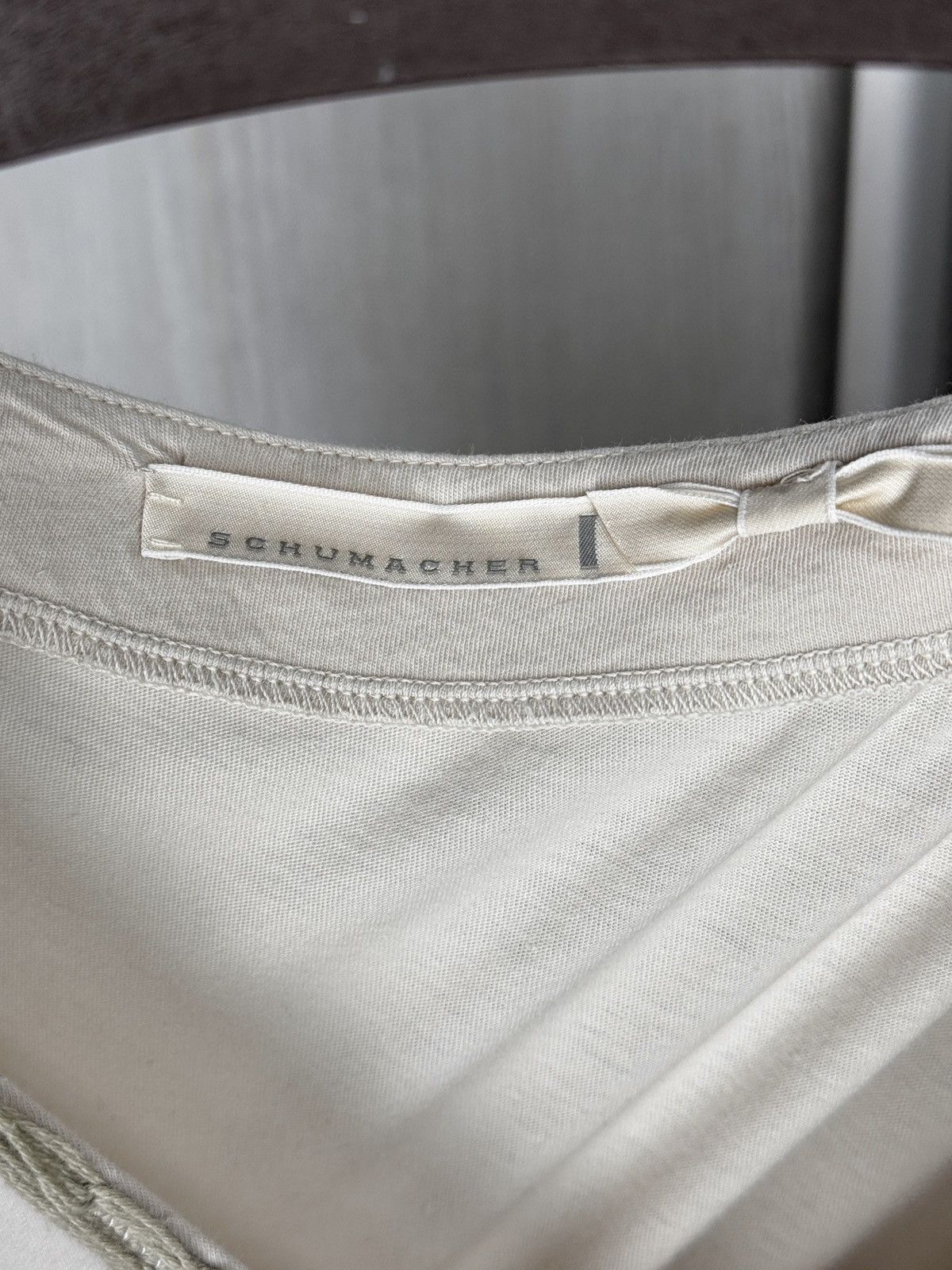 DOROTHEE SCHUMACHER Dorothee Schumacher Ivory Creamy Tank Top Tunic Shirt size S Size S / US 4 / IT 40 - 8 Thumbnail