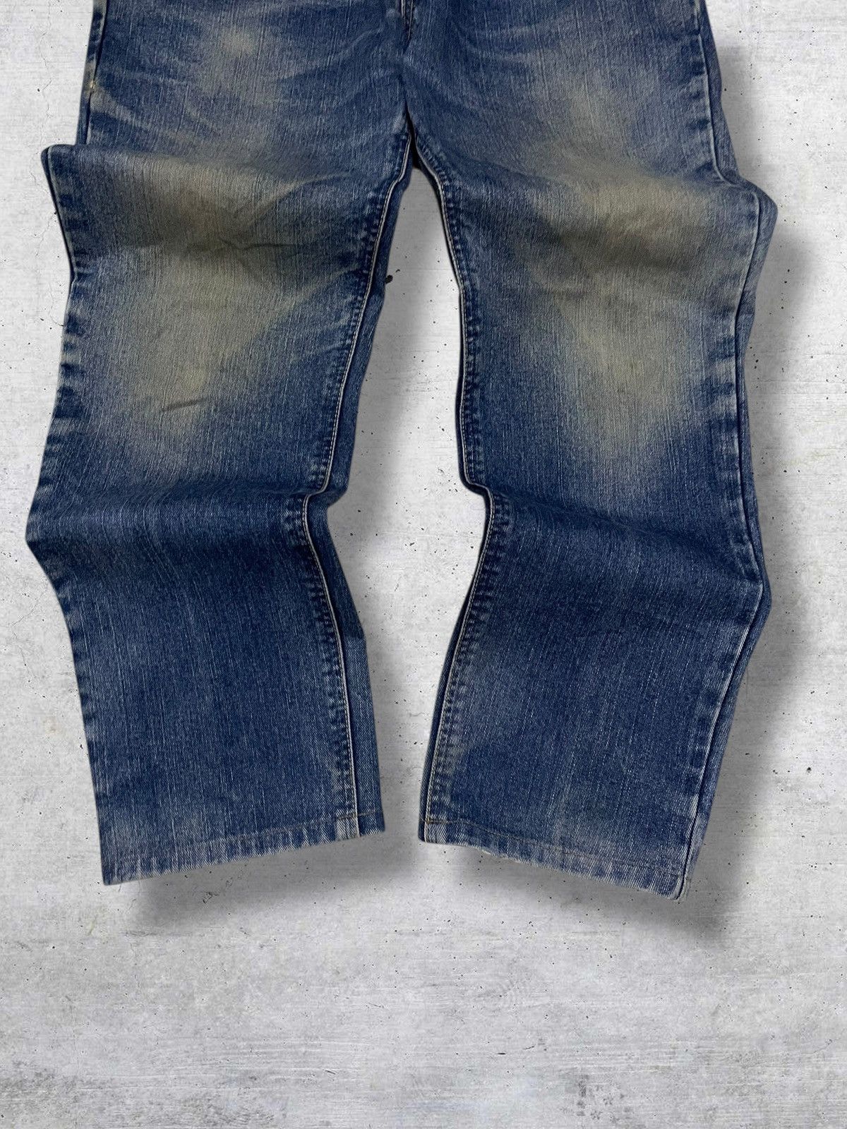 Edwin VINTAGE EDWIN DESIGNER 90S JAPAN MUDWASH DISTRESSED OG DENIM Size US 33 - 3 Thumbnail