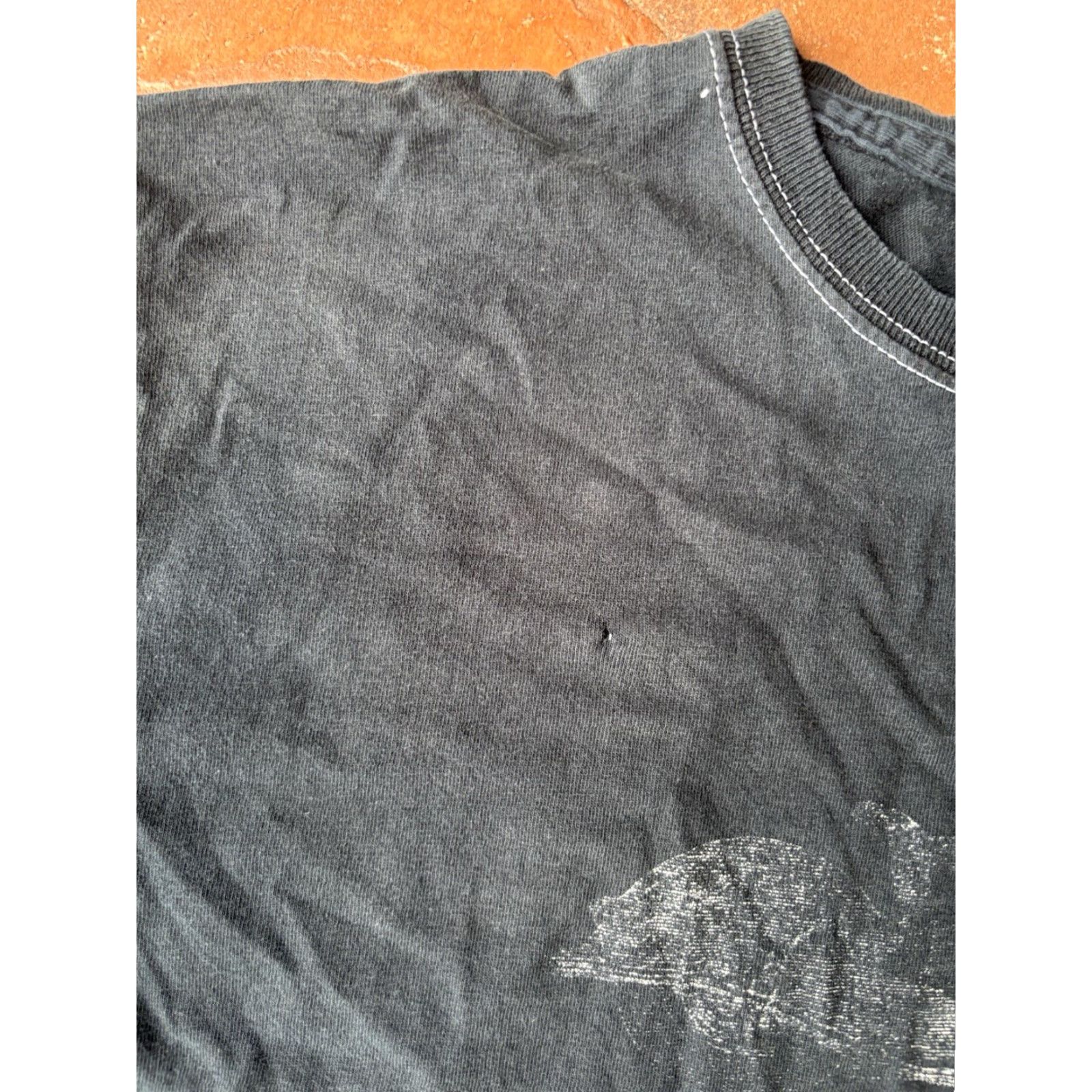 Vintage VINTAGE No Boundaries Motorcycle Biker T-Shirt M Black 90s Grunge Rock Skull Logo Vintage Y2K Mens Short Sleeve Crew Neck Cotton Knit Size US M / EU 48-50 / 2 - 5 Thumbnail