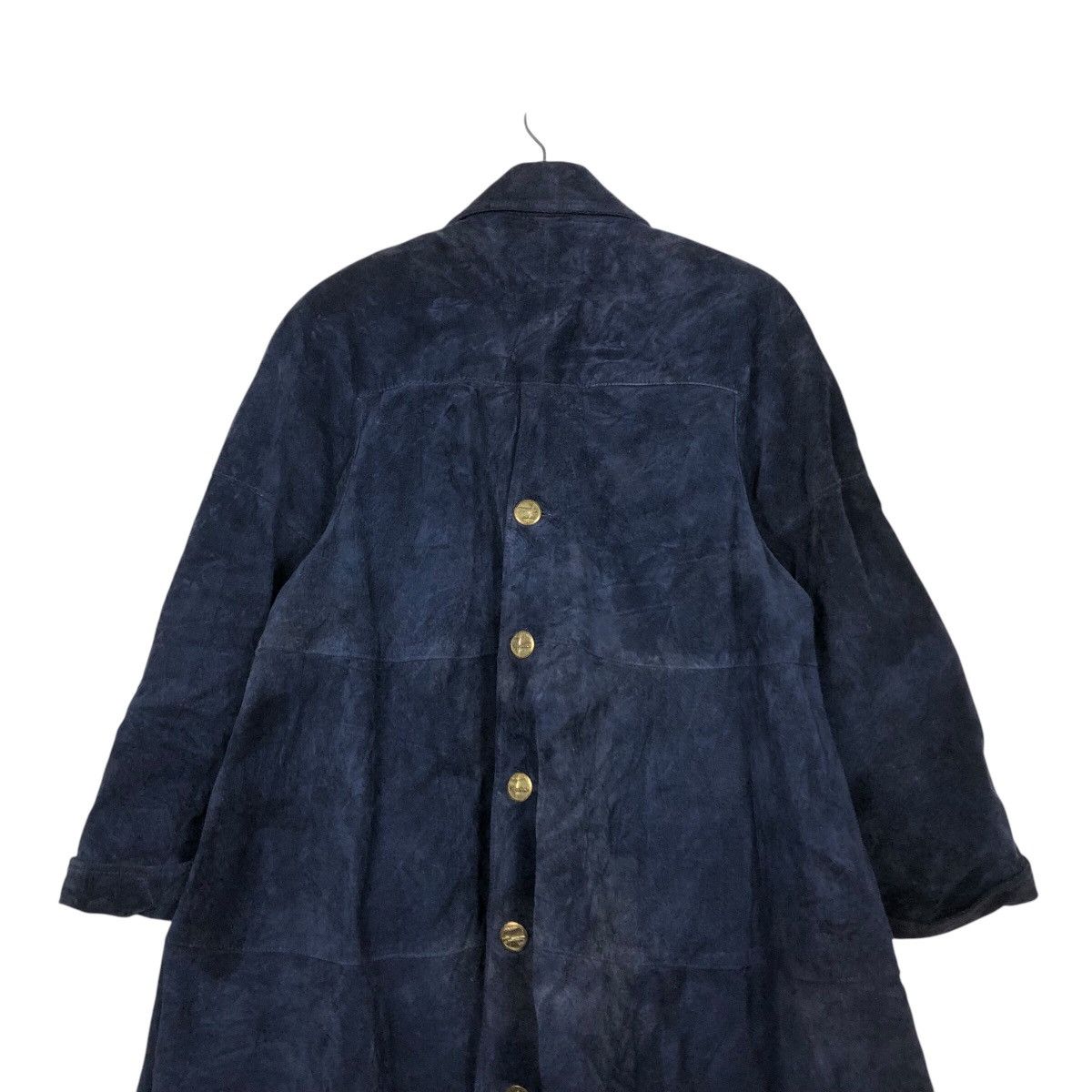 Designer × Japanese Brand 📌Vintage Long Jacket Marquis Made in Canada Genuine Leather Size US M / EU 48-50 / 2 - 10 Thumbnail