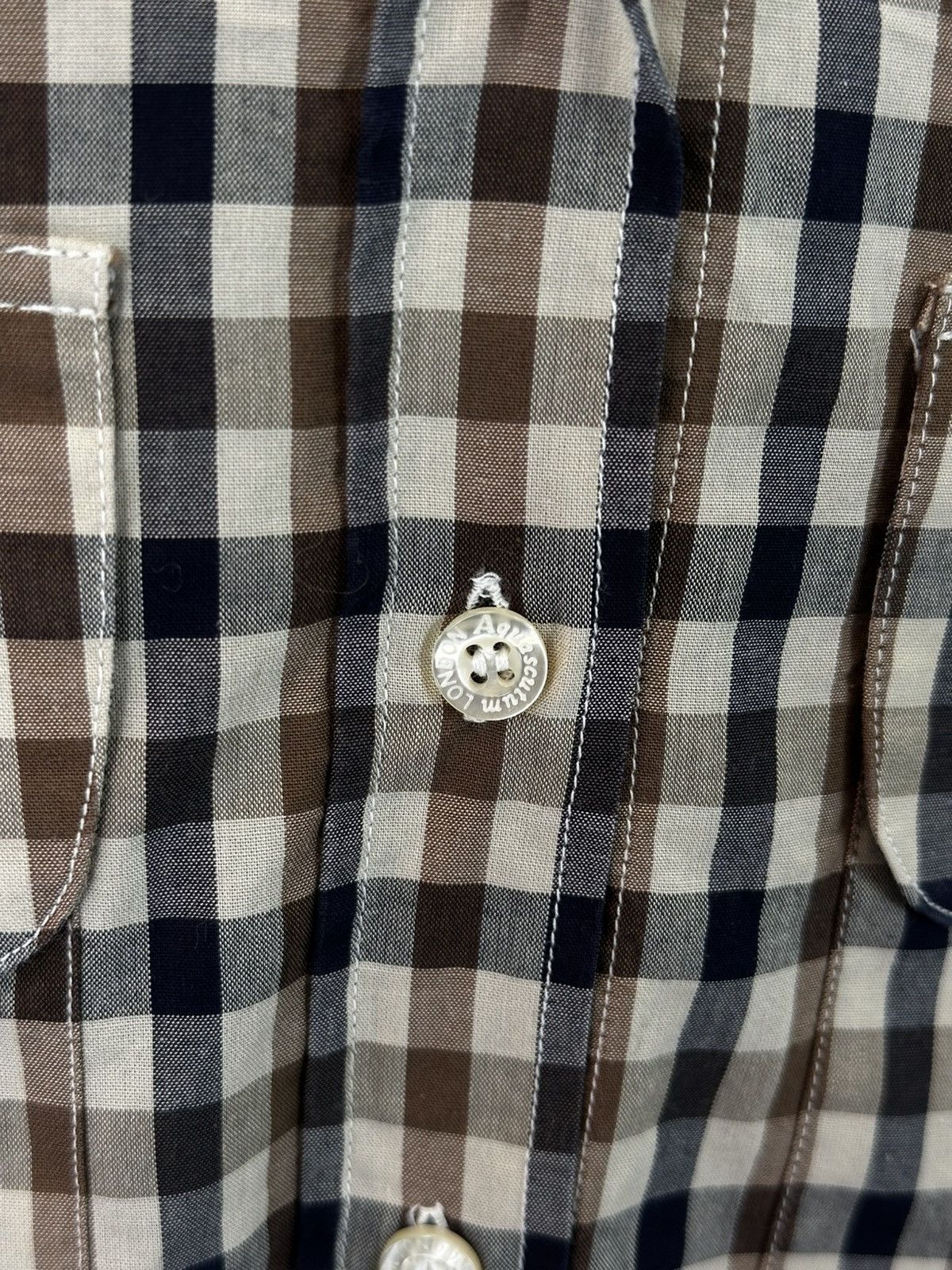 Aquascutum Aquascutum Cotton Shirt Size M Size US M / EU 48-50 / 2 - 7 Thumbnail
