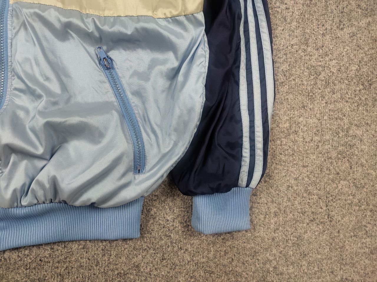 Adidas Vintage 90's Adidas Trefoil Track Zip Light Jacket Retro Size US S / EU 44-46 / 1 - 3 Thumbnail