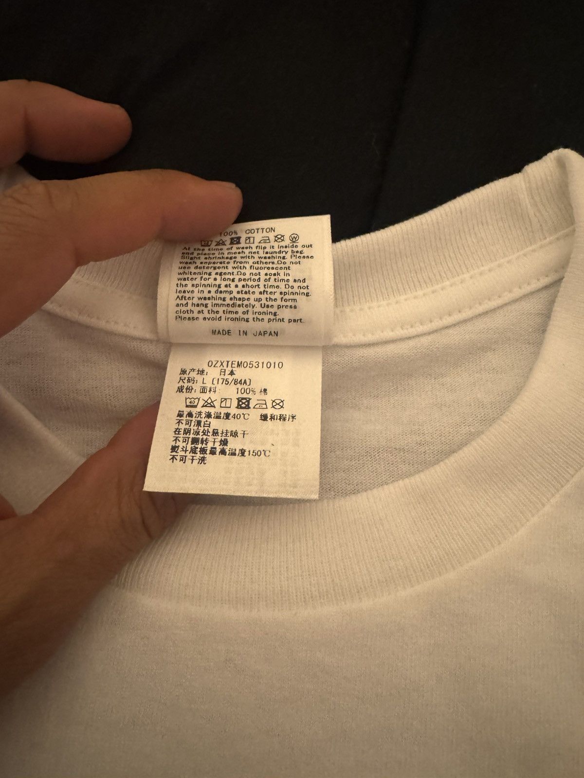 Bape BAPE White Stencil Circle Ape Face Tee Size US L / EU 52-54 / 3 - 5 Thumbnail