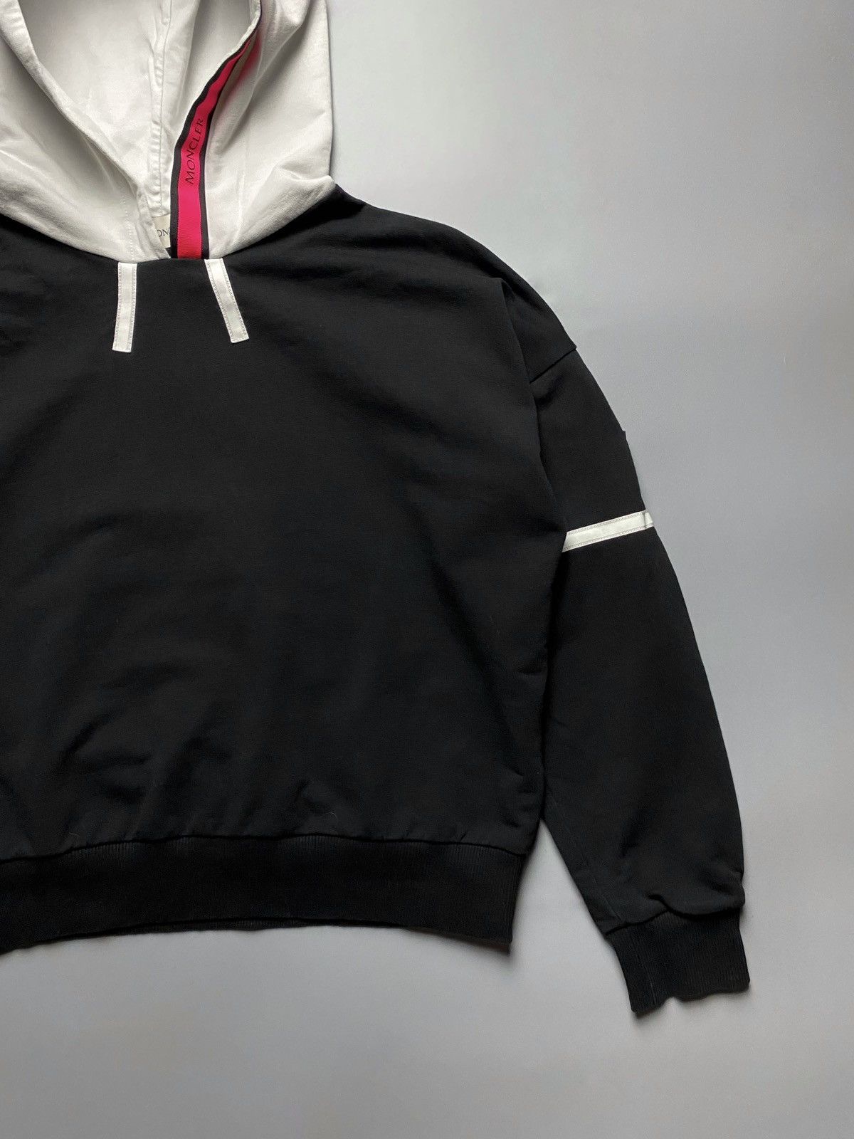 Moncler Moncler Crop Hoodie Size 152cm Size XS / US 0-2 / IT 36-38 - 8 Thumbnail