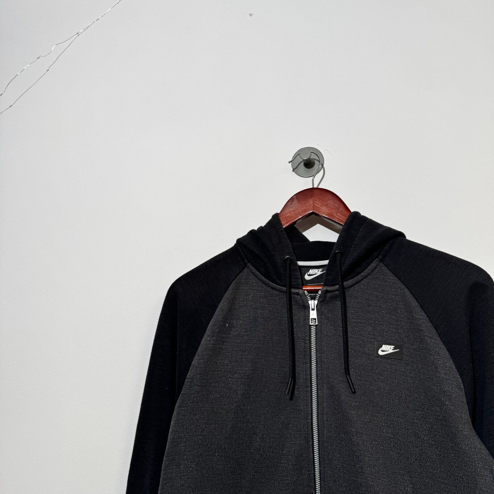 Nike Vintage Nike Unisex Gray Cotton Zip Hoodie Size S 90s Size US S / EU 44-46 / 1 - 5 Thumbnail
