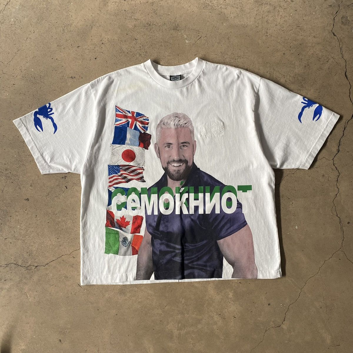 WWE WESTSIDEGUNN 4th Rope Joe Hendry Wrestling Tshirt Size US M / EU 48-50 / 2 - 4 Thumbnail