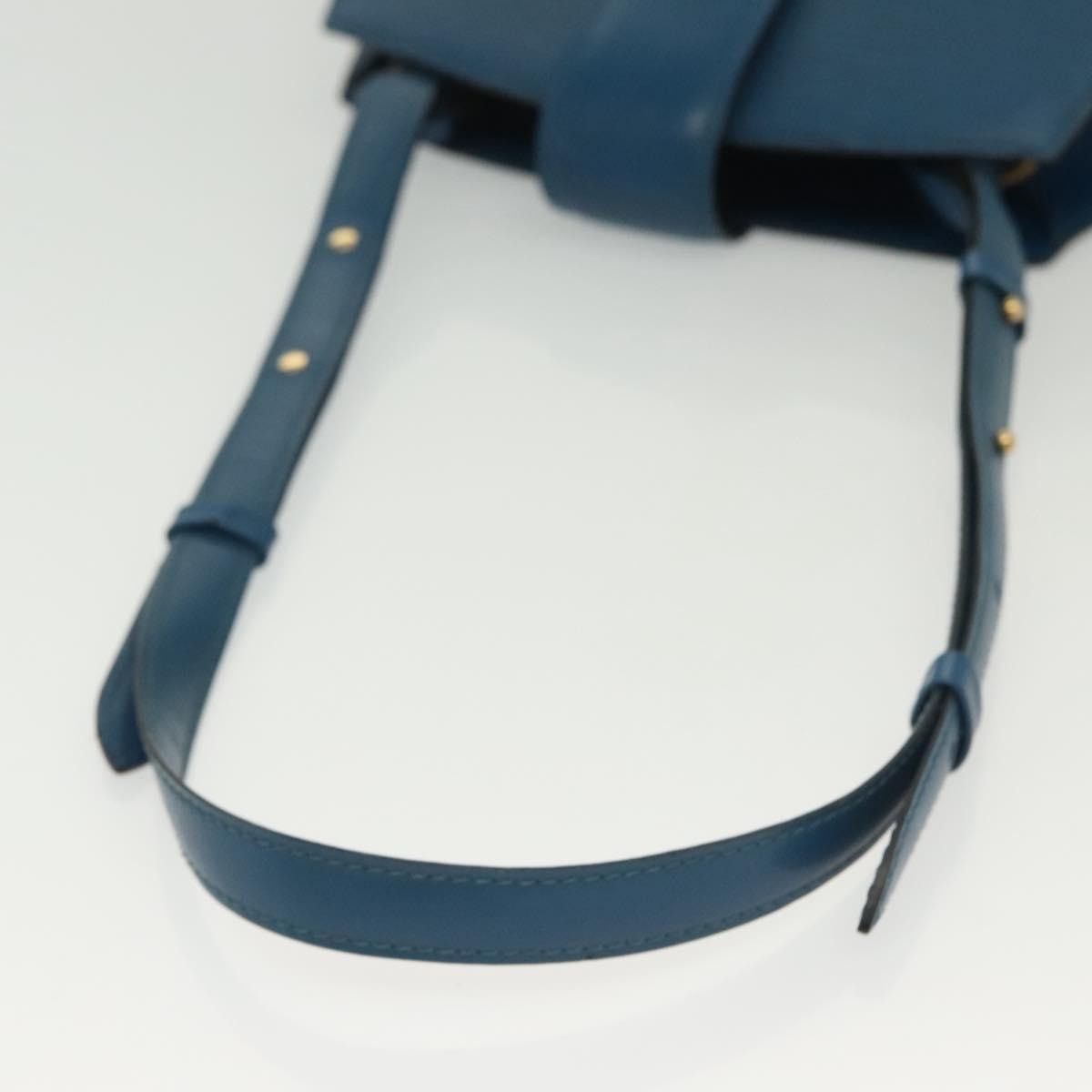 Louis Vuitton LOUIS VUITTON Epi Cluny Shoulder Bag Blue M52255 Size ONE SIZE - 7 Thumbnail