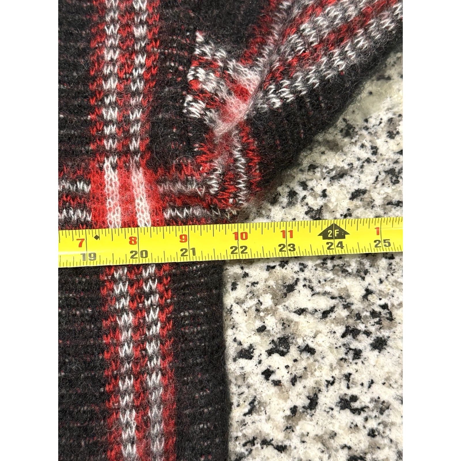 Michael Kors Michael Kors Sweater Black & Red Plaid Size M Women Wool Mohair Acrylic Knit Pullover Lightweight Stylish 90s? Size M / US 6-8 / IT 42-44 - 3 Thumbnail
