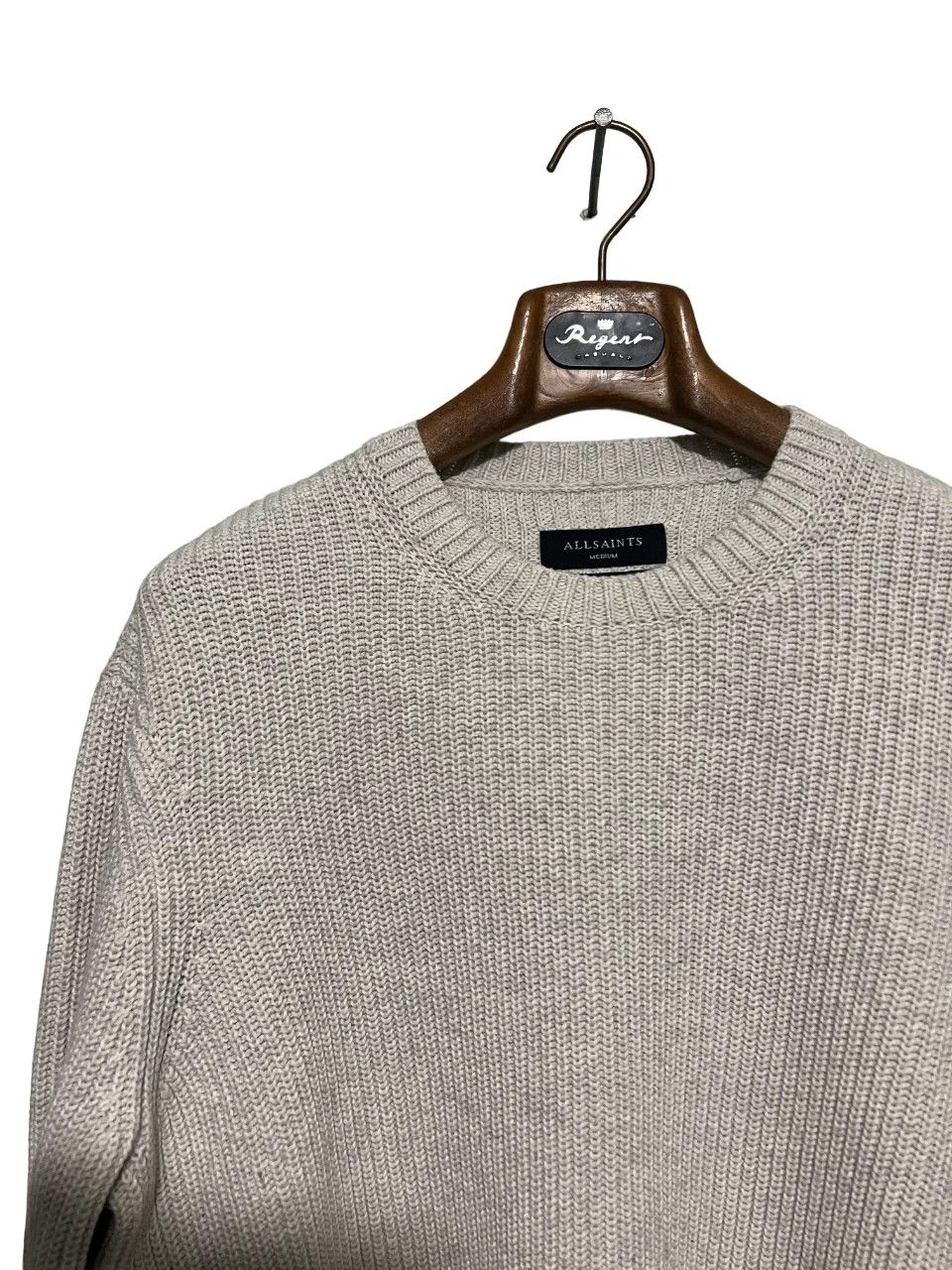 Allsaints Allsaints Ivann Crew Destroyed Oversized Fit Sweater Size US M / EU 48-50 / 2 - 4 Thumbnail