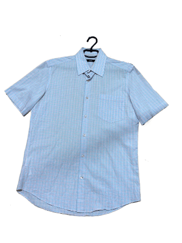 Hugo Boss Vintage Hugo Boss Checkered Button Up Shirt Size US M / EU 48-50 / 2 - 1 Thumbnail
