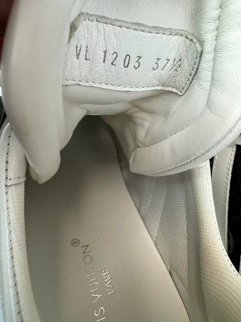 Louis Vuitton Louis Vuitton Black and White Denim Jeans Daddy Shoes Size US 7 / IT 37 - 5 Thumbnail