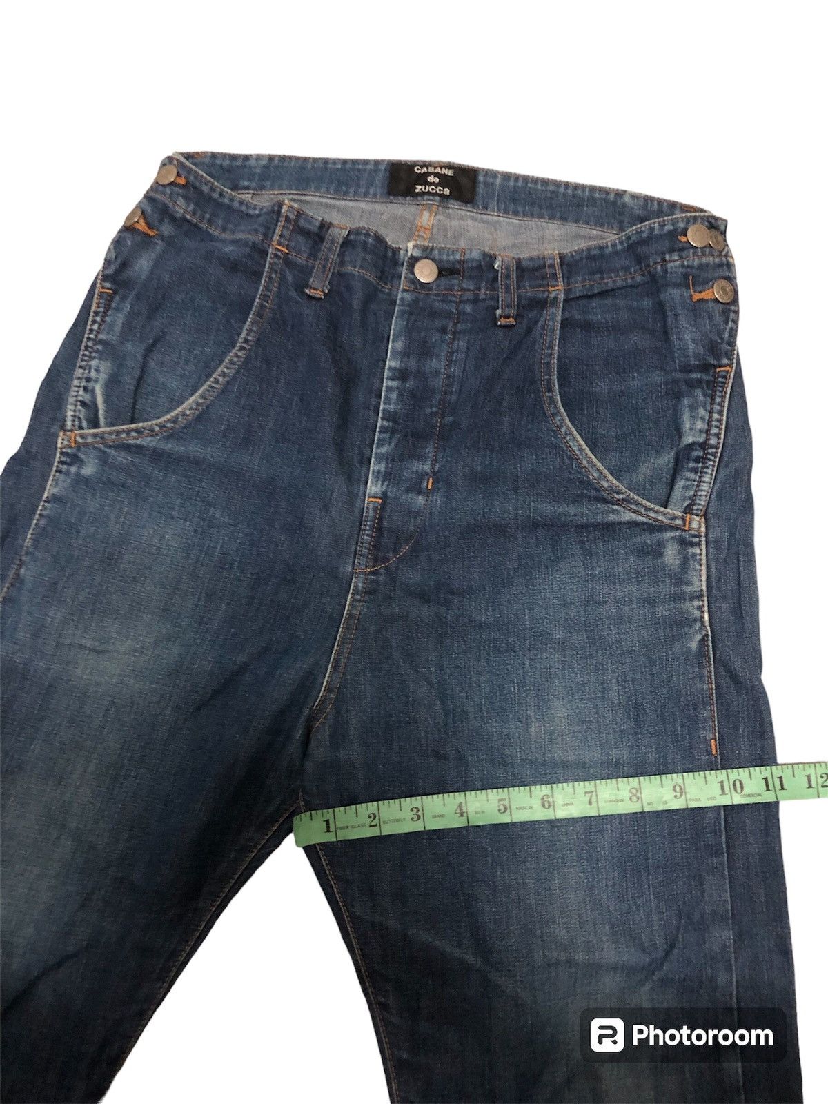 CABANE de ZUCCa Vintage Cabane De Zucca Issey miyake Japanese Denim Jeans Size US 30 / EU 46 - 11 Thumbnail